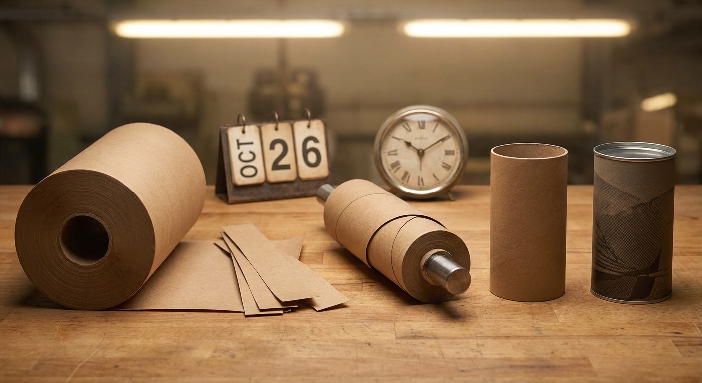 紙罐交期——紙罐從詢價到出貨完整交期時間軸示意，每天時程規劃與客製紙罐指南。